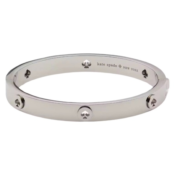 KATE SPADE • Spot The Spade Studded Bangle Bracelet - Picture 1 of 5